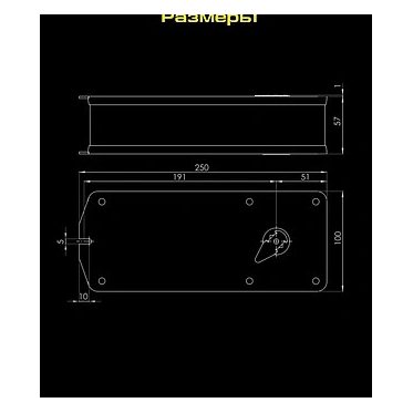 FSE10N230S (OEM) электропривод ON/OFF, реверсивный для противопож. клапанов с 2-я доп.переключател
