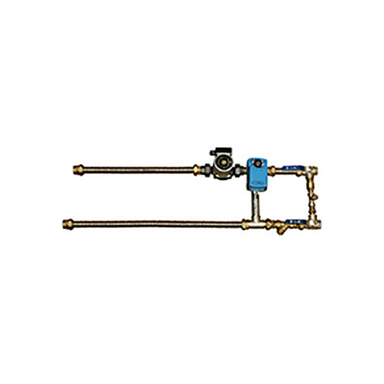 Узлы обвязки для водяных теплообменников ВДЛ-300A-52-2,5