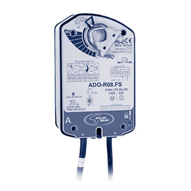 Электроприводы ADM-R08 F(S) с моментом вращения 8 Нм с функцией «Safety»