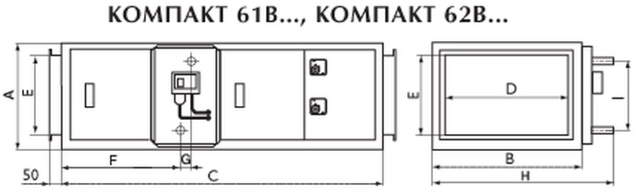 Приточная установка Компакт 618В3 EC3