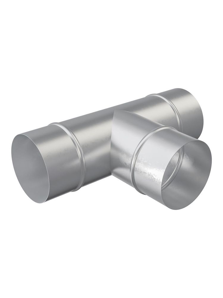 Тройник TPG D160 оцинкованная сталь ERA PRO