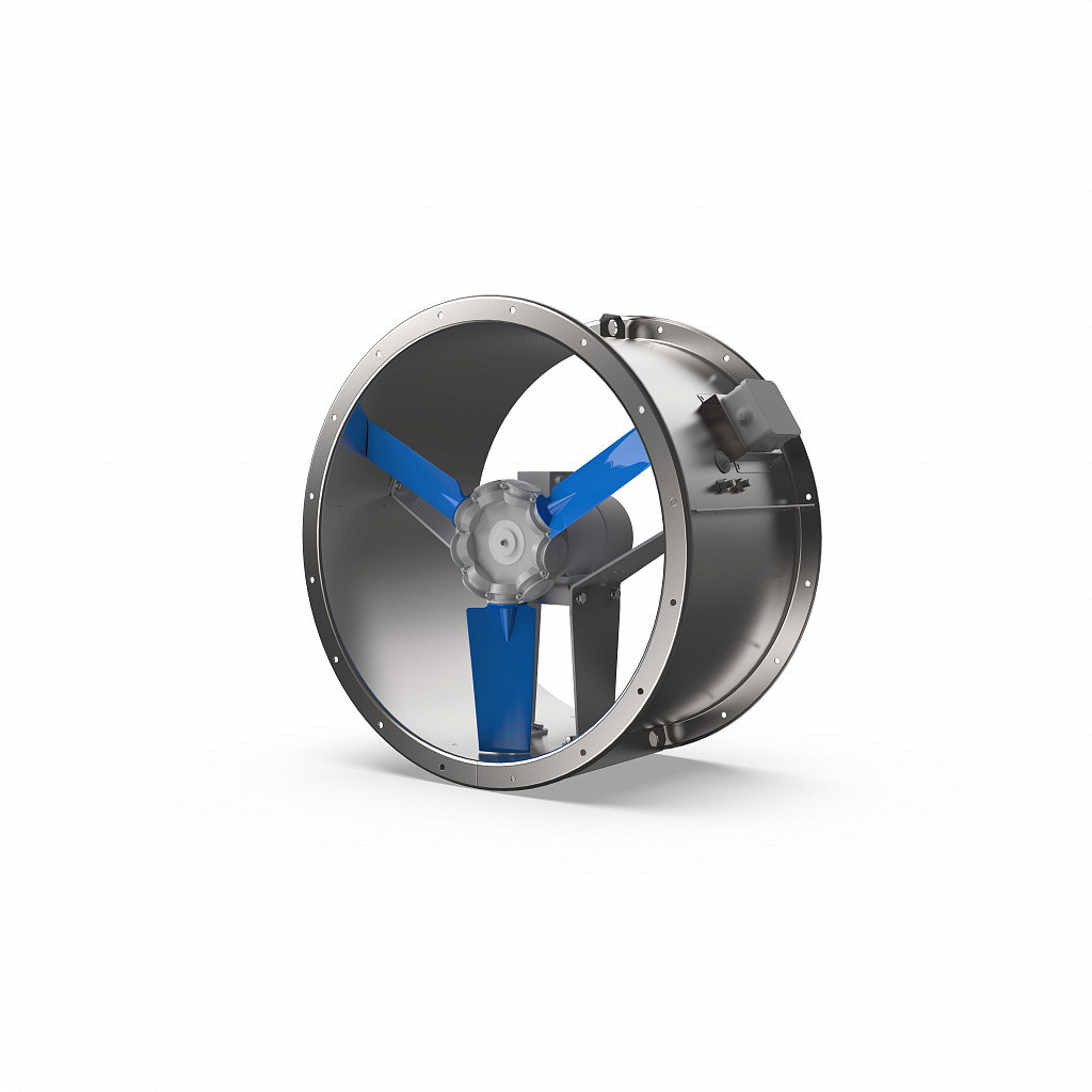 Вентилятор осевой SHUFT Axis-12,5-30-1500 УХЛ1 (на раме) РК алюминий
