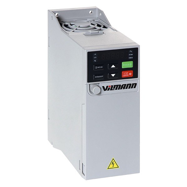Преобразователь частоты VILMANN VL-D20-2R2G-S2 (2,2 кВт, 1~220 В) Преобразователь частоты VILMANN VL-D20-2R2G-S2 (2,2 кВт, 1~220 В)