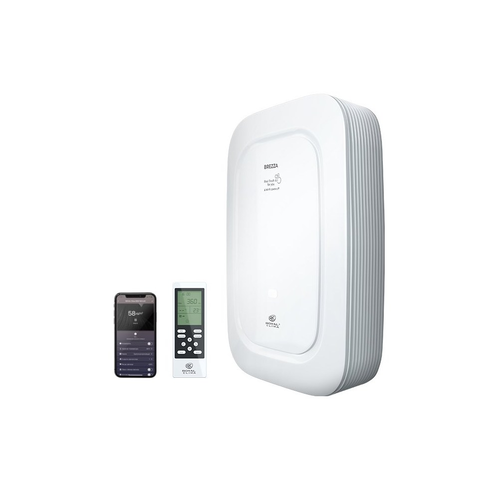 Приточно-очистительный комплекс ROYAL Clima BREZZA RCB 150 LUX
