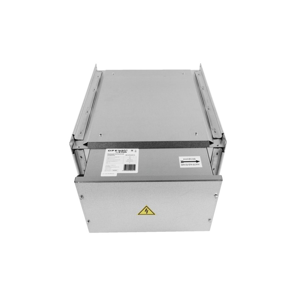 Электрический нагреватель для прямоугольных каналов ZILON ZES 600x300-24