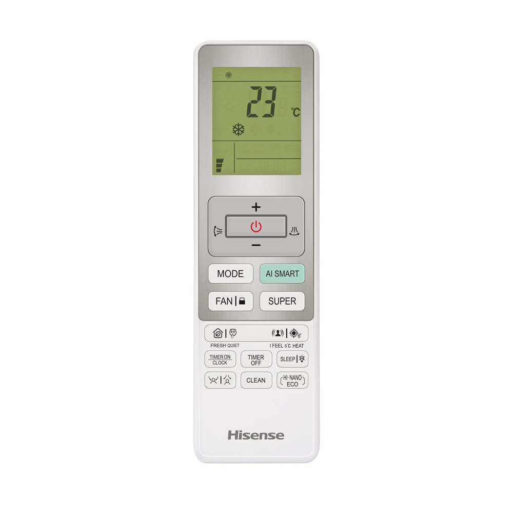 Внутренний блок мульти сплит-системы настенного типа Hisense VISION PRO 2.0 CARBON MULTI SUPERIOR DC Inverter AS-18UW4RBVQH01G(B)