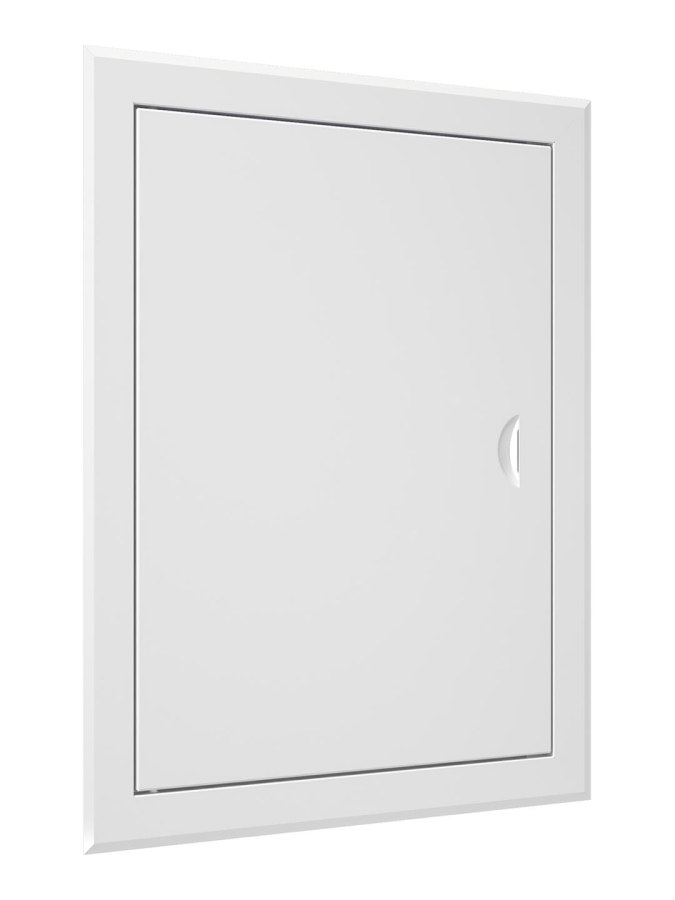 Люк ревизионный ЛТМп фланец 300х400 ручка магнит 360х460 окрашенная сталь EVECS