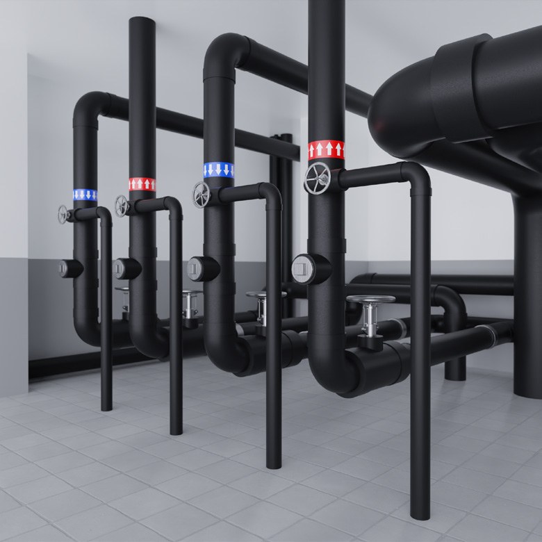 Пластина теплоизоляционная РУ-ФЛЕКС СТ 40×1000 мм, 2 м