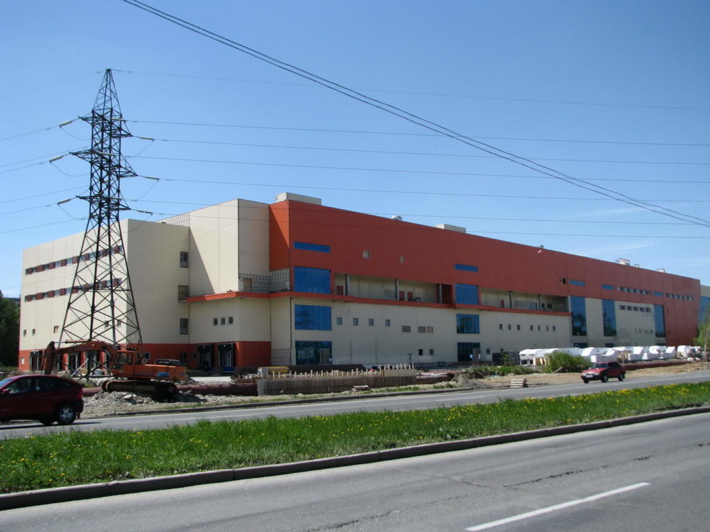 Екатеринбург 2009, Торгово-развлекательный комплекс — объект с оборудованием ВЕНТАР-С