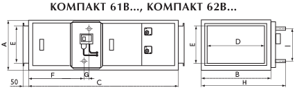 Приточная установка Компакт 618В3 EC3